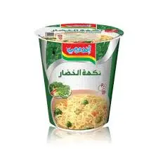 اندومي كاسات بنكهة الخضار  60 جرام . 