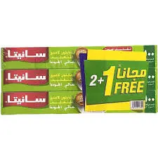 نايلون لاصق سانيتا 30 سم 2 حبة وواحد مجانا