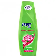 شامبو بيرت بالحناء والكركديه بيرت 400 مل . 
