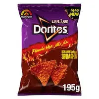 شبس حار نار سيرتشا دوريتوس 195 جرام