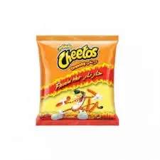 شبس كرانشي حار نار تشيتوس 25 جرام