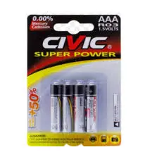 بطارية سيفيك AAA  سيفيك 4 حبات