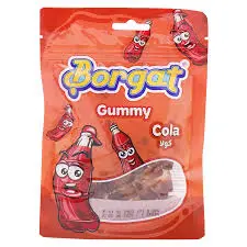 حلاوه جلي كولا أكياس بورقات 80 جرام