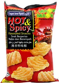 مياو روبيان حار مياو 60 جرام . 