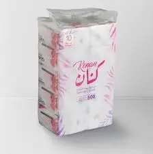 مناديل 500 حبة كنان 10 حبه . 