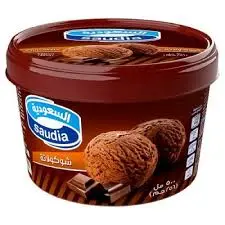 ايس كريم الشوكولاتة السعودية 500 مل
