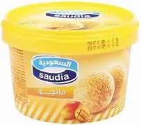 ايس كريم عائلة المانجو السعودية 500 مل . 