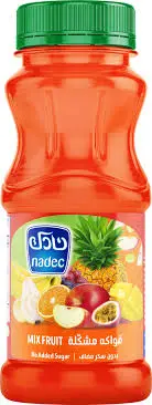 عصير فواكه مشكلة نادك 180 مل . 