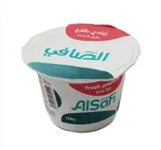 زبادي قليل الدسم الصافي 170 جرام . 
