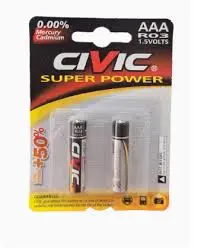 بطارية سفيك AAA سيفيك 2 حبتين