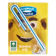 حليب الموز السعودية 200 مل . 
