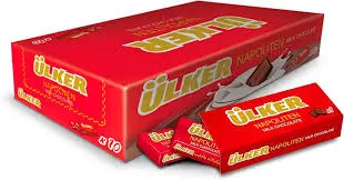 نابولتين احمر اولكر 30 جرام كرتون 24 حبة . 