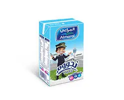 حليب طويل الاجل سادة المراعي 150 مل . 