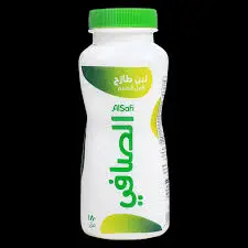 لبن كامل الدسم الصافي 180 مل  . 