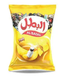 شبس عائلي ملح  بطل 110 جرام . 