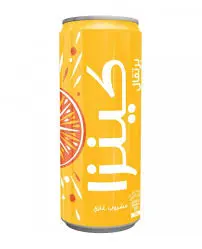 عصير كينزا برتقال 250 مل . 