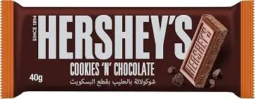 كوكيز شكولاته كبير هيرشي 40 جرام . 