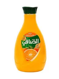 عصير برتقال الصافي 1.5 لتر . 
