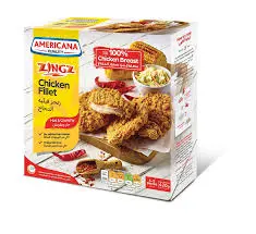  زنجر فيليه دجاج هوت كرانشي امريكانا 420 جرام . 
