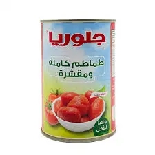 معجون طماطم مقشرة  جلوريا 400 جم