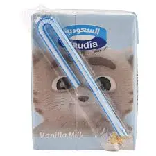 حليب الفانيليا السعودية 200 مل . 