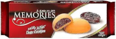 كوكيز بالتمر  ميموريز 100 جرام . 