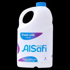 حليب كامل الدسم الصافي 2 لتر  . 