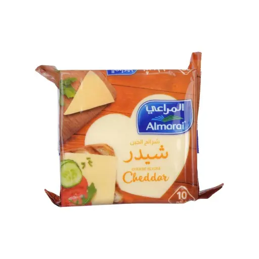 جبنة شرائح شيدر المراعي 200 جرام 