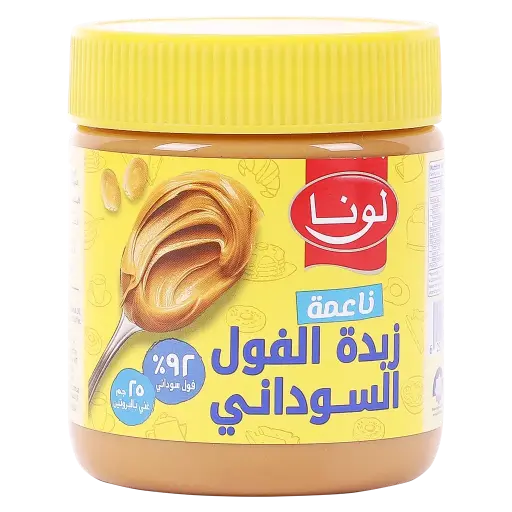 زبدة الفول السوداني لونا 340 جرام 