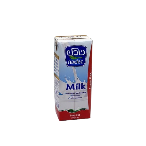حليب قليل الدسم نادك200مل