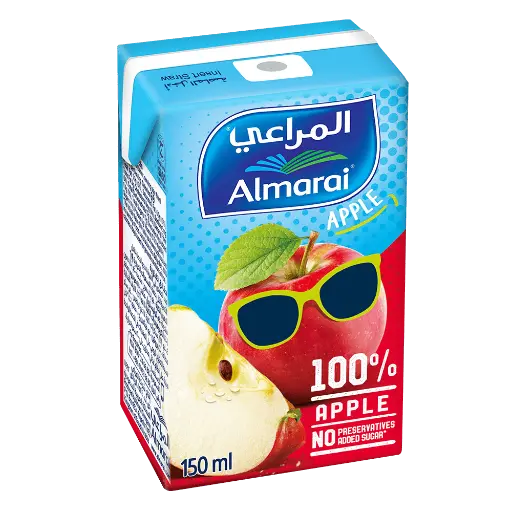 عصير تفاح المراعي 140ملي