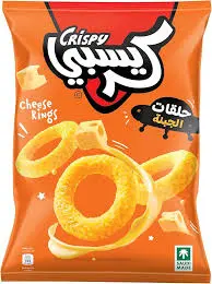 كريسبي حلقات الجبنة80جرام