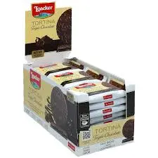 لوكر تورتينا  دارك21جرام كرتون24حبة