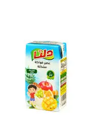 عصير فواكة مشكل دلتا125مل