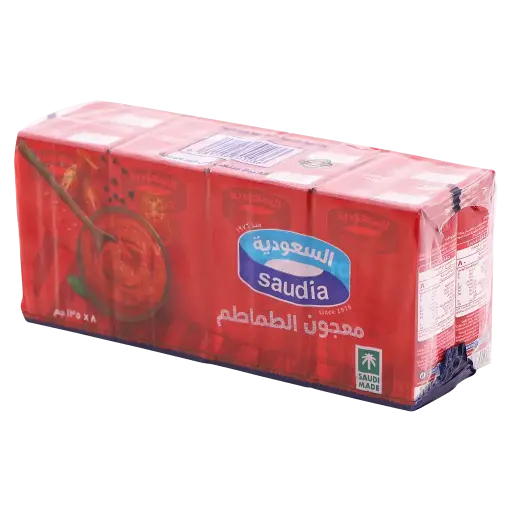 معجون طماطم السعودية 135 جرام - ربطة  8 حبة 