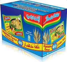 اندومي  خضار 75 جرام كرتون 60 حبة  . 